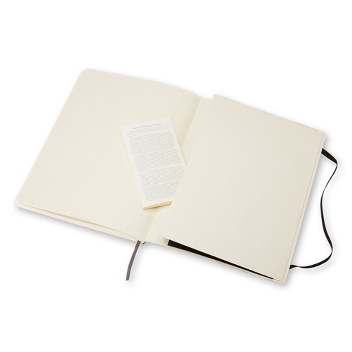 Cuaderno Moleskine Classic Tapa Blanda 192 Paginas Rayado X-large Negro - vista 3