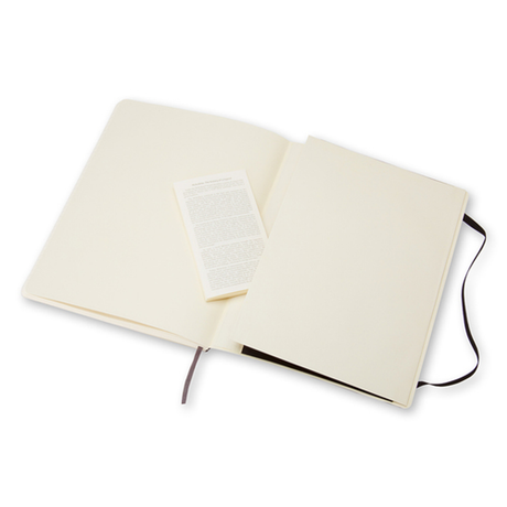 Cuaderno Moleskine Classic Tapa Blanda 192 Paginas Rayado X-large Negro - vista 3