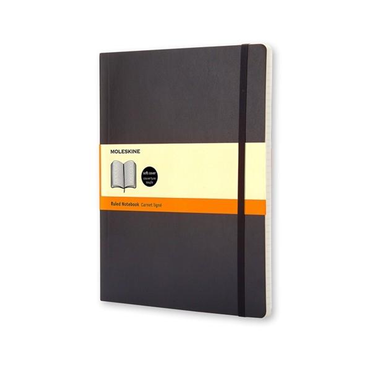 Cuaderno Moleskine Classic Tapa Blanda 192 Paginas Cuadrícula X-large Negro