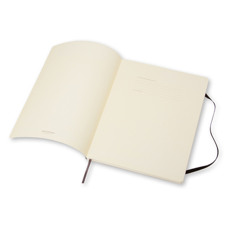 Cuaderno Moleskine Classic Tapa Blanda 192 Paginas Liso X-large Negro - vista 2