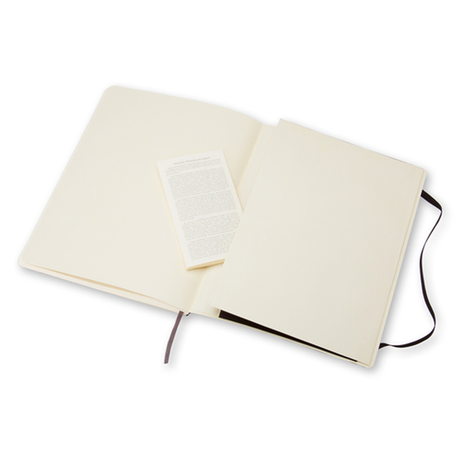 Cuaderno Moleskine Classic Tapa Blanda 192 Paginas Liso X-large Negro - vista 3