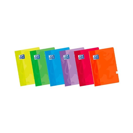 Cuaderno Oxford Libreta Grapada Tapa Blanda 48H Pauta 3,5MM A4 Colores Surtidos