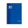 Cuaderno Oxford Microperfonado 80h 90g Cuadrícula 5x5 A4+ Azul