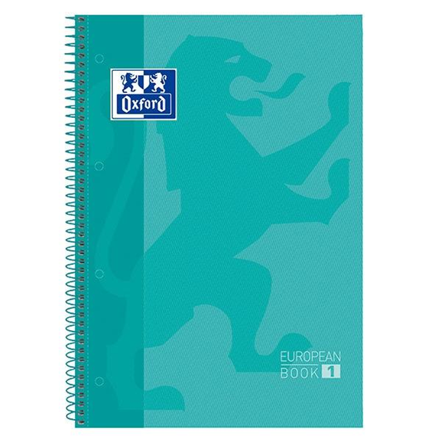 Cuaderno Oxford Microperforado Europeanbook 1 Tapas Extraduras 80H 90G 400040983