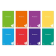 Cuaderno Pacsa Libreta Grapada Noventagramos 48H 90G Cuadrícula 4X4 Cuarto Colores