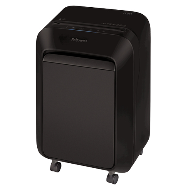 Destructora Fellowes LX211 Negra de Microcorte 2x12mm