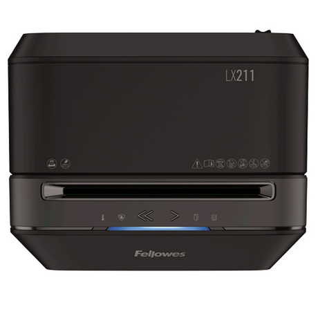 Destructora Fellowes LX211 Negra de Microcorte 2x12mm - vista 3