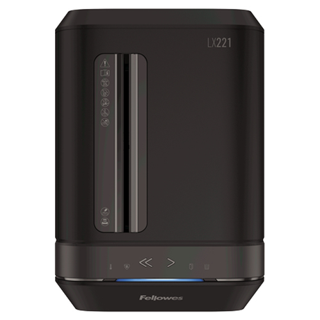Destructora Fellowes LX221/ Microcorte de 2 X 12mm/ Negra - vista 3