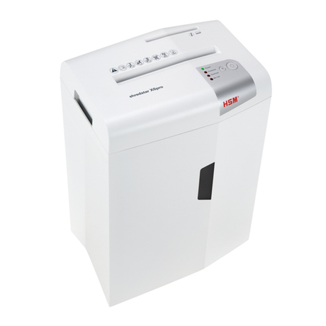 Destructora HSM Shredstar X6pro P-5 2x15 220-240V/50-60Hz Eu - vista 2