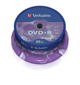 DVD+R Verbatim 43500 4,7GB 16x, 25 unidades