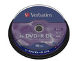 DVD+R Verbatim 43666 8,5GB 8x doble capa, 10 unidades