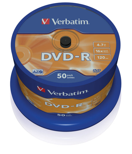 DVD-R Verbatim 43548 4,7GB 16x Advanced AZO, 50 unidades