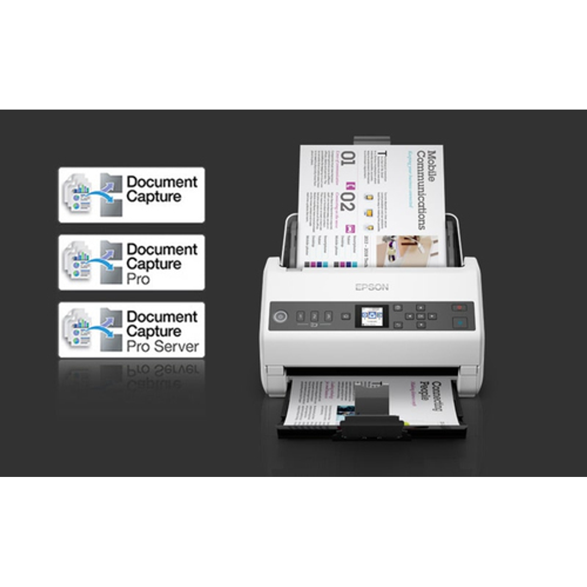 Escáner documental Epson WorkForce DS-730N - vista 6