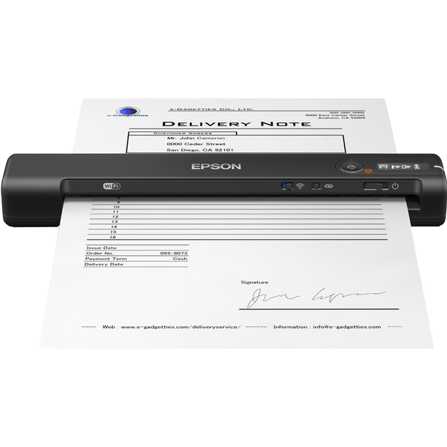 Escáner portátil Epson WorkForce ES-60W
