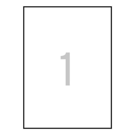 Etiqueta adhesiva Apli 210 × 297 mm 1215