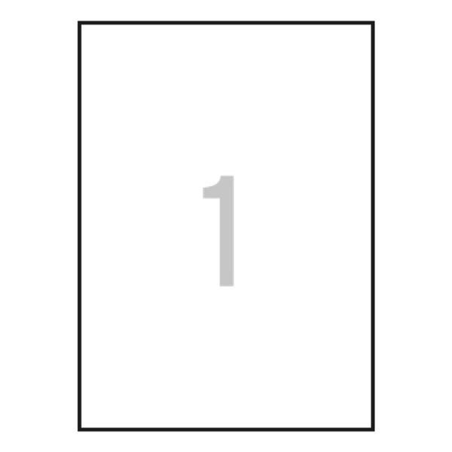 Etiqueta adhesiva Apli 210 × 297 mm 1215
