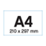 Etiqueta adhesiva Apli 70 × 37 mm Blanco 1273 - vista 4