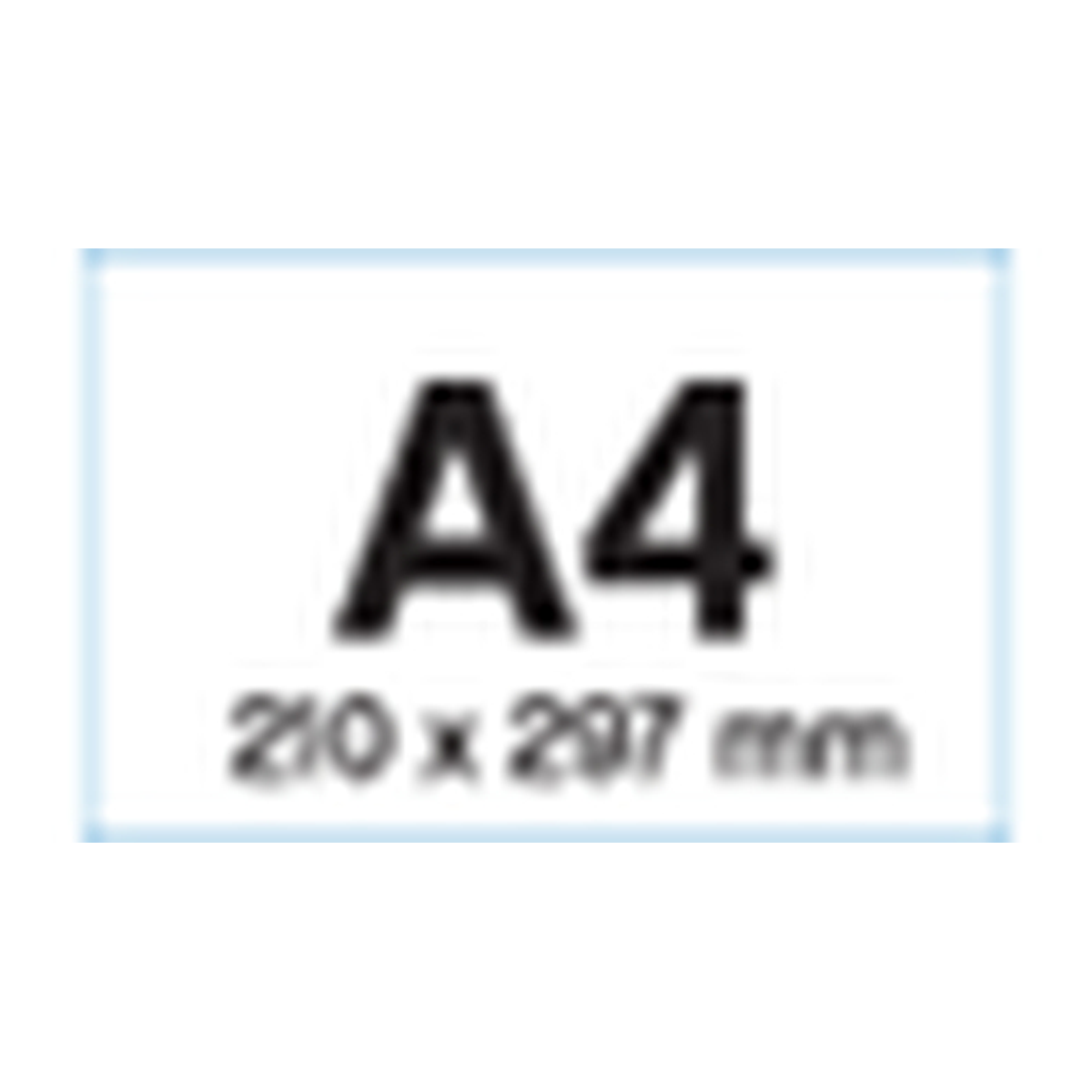 Etiqueta adhesiva Apli 105 × 42.4 mm Blanco 1277 - vista 4