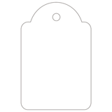 Etiqueta adhesiva Apli 28 × 43 mm Blanco 391 - vista 2