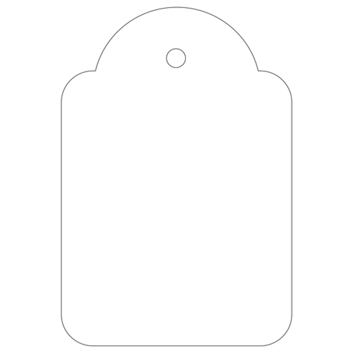 Etiqueta adhesiva Apli 36 × 53 mm Blanco 392 - vista 2