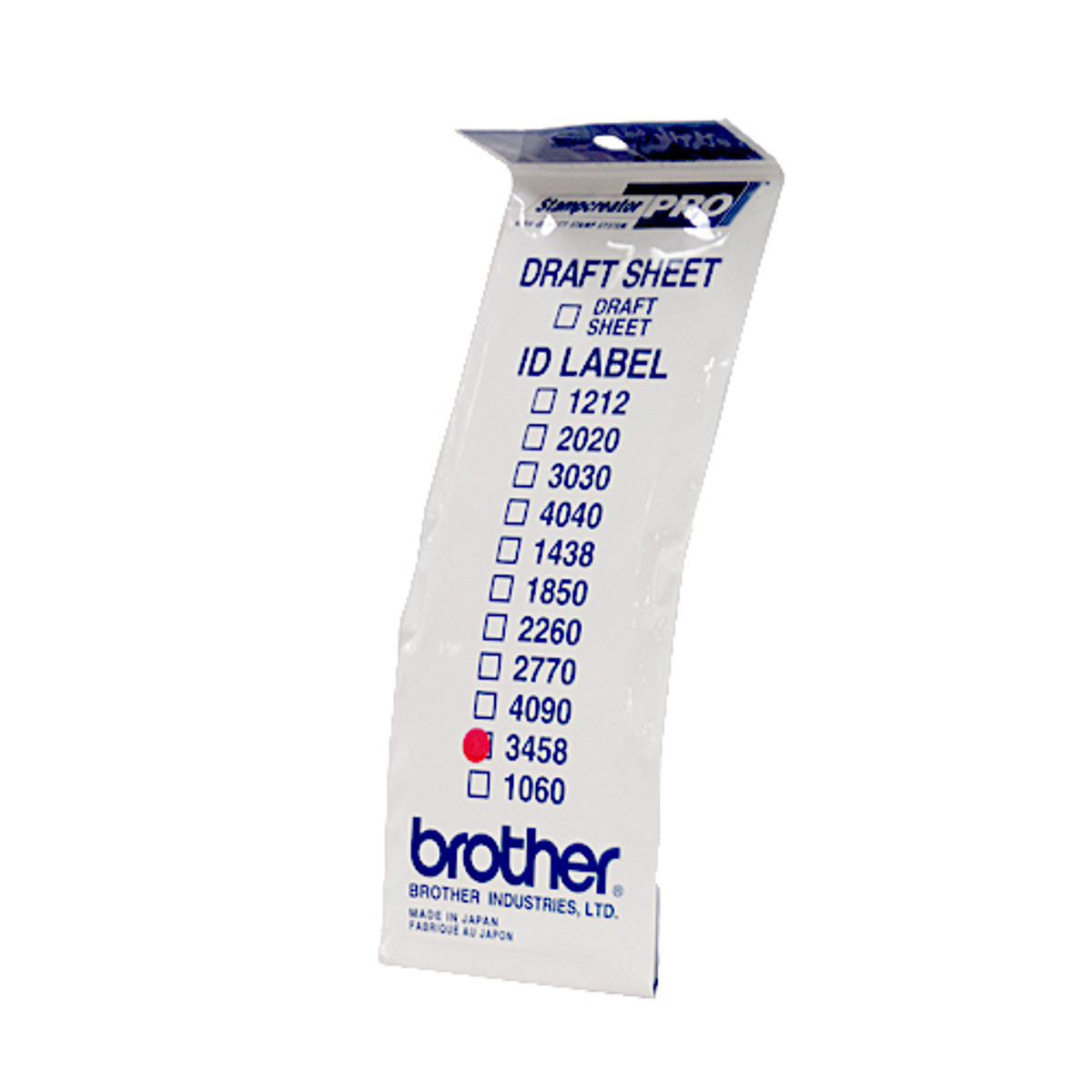 Etiqueta adhesiva Brother 34 × 58 mm ID3458