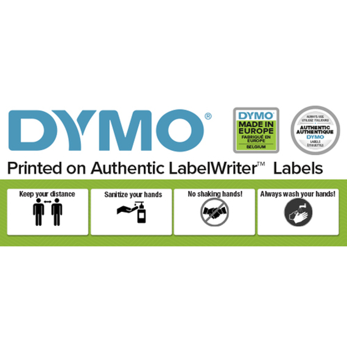 Etiqueta adhesiva Dymo 57 × 32 mm Blanco 2112289 - vista 6
