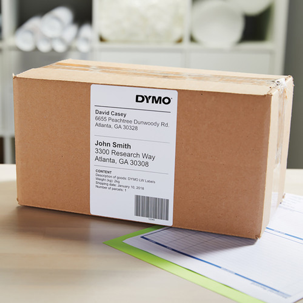 Etiqueta de envío Dymo 104 × 159 mm Blanco 2238107 - vista 5