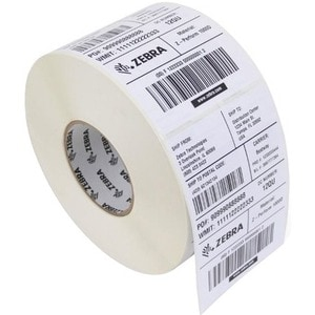 Etiquetas adhesivas Zebra 1000D 76,2 × 38,1 mm 16 unidades 3003349