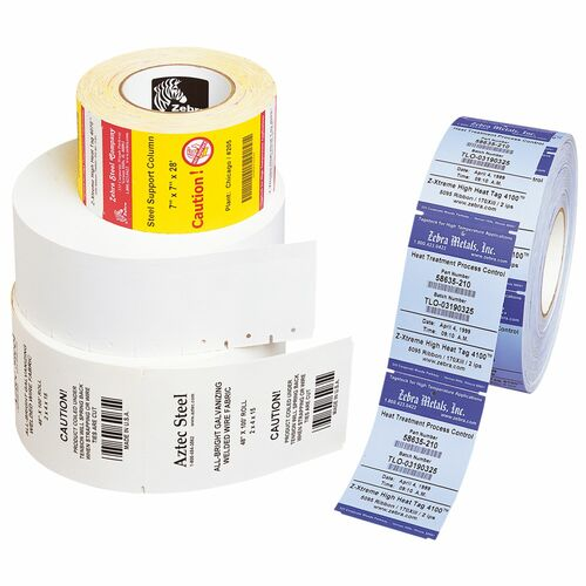 Etiquetas adhesivas Zebra 32 × 57 mm 12 unidades 800999-005