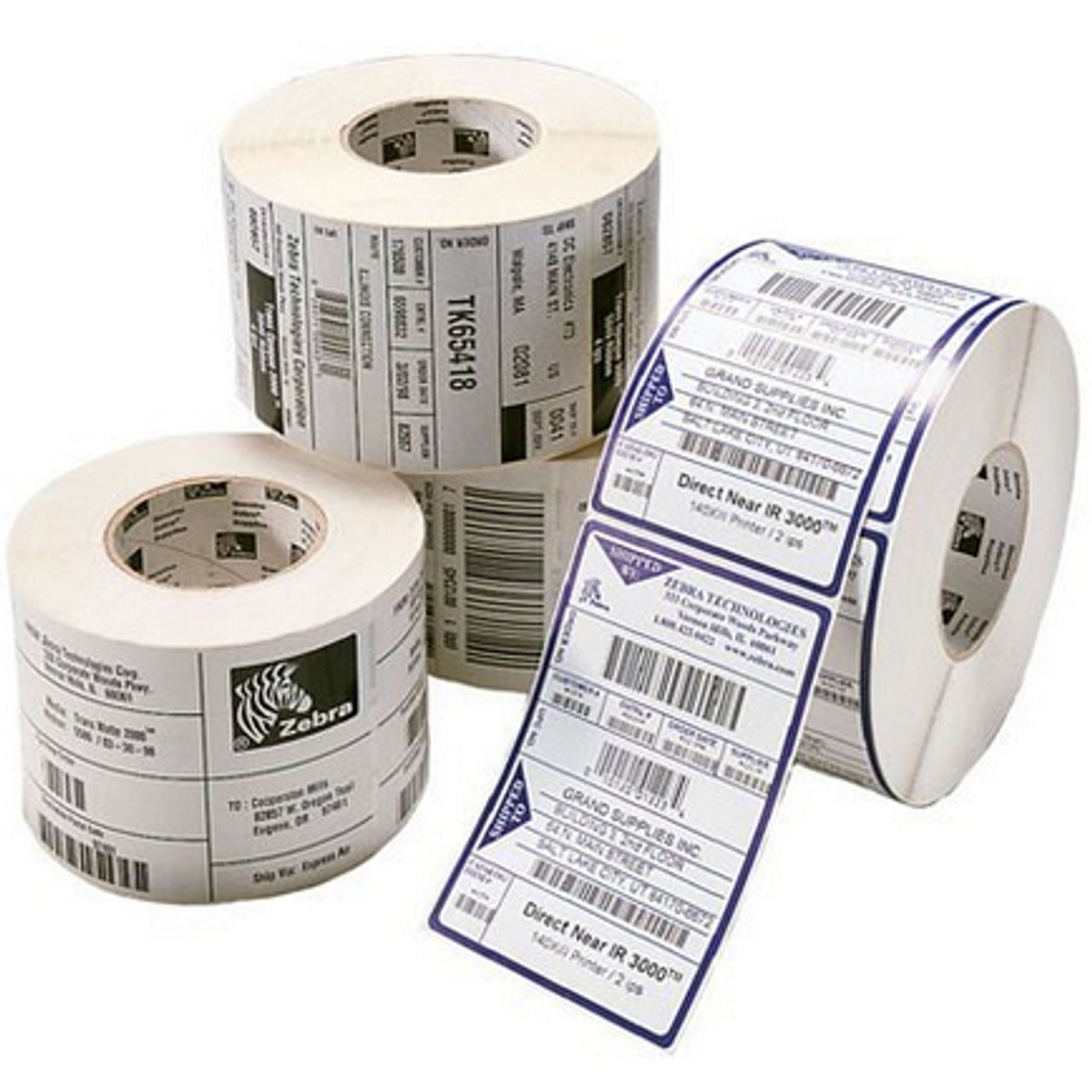 Etiquetas adhesivas Zebra Z-Perform 25 × 38 mm 12 unidades 3004076