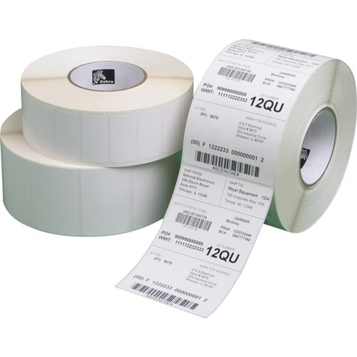 Etiquetas adhesivas Zebra Z-Perform 65 × 25 mm 8 unidades 86186