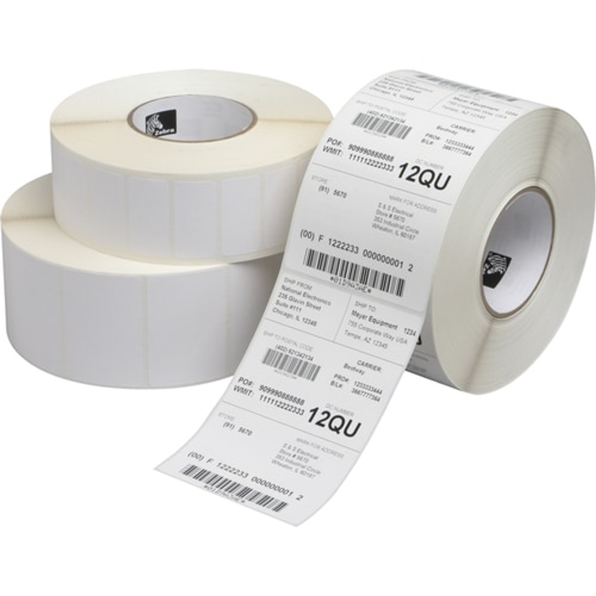 Etiquetas adhesivas Zebra Z-Select 102 × 76 mm Blanco 4 unidades 3006326 - vista 2