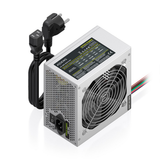 Fuente de alimentación AISENS ATX 500W con cable Plata