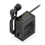 Fuente de alimentación AISENS SFX 500W con cable Negra