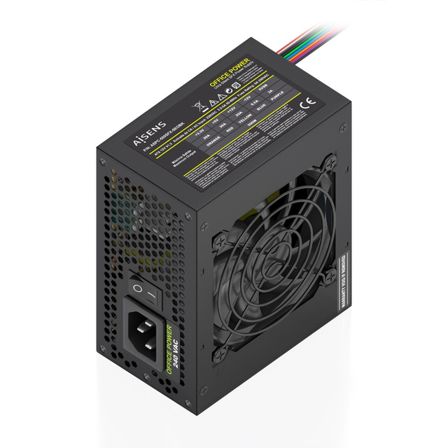 Fuente de alimentación AISENS SFX 500W OEM Negra