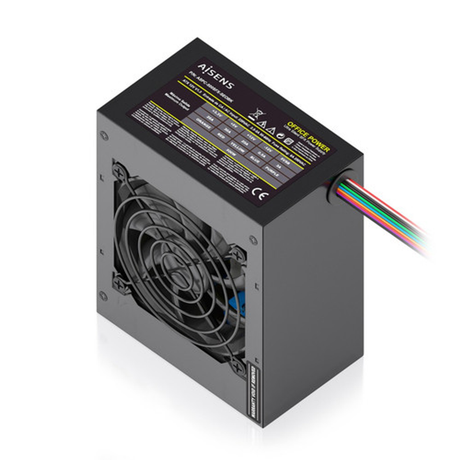 Fuente de alimentación AISENS SFX 500W OEM Negra - vista 2