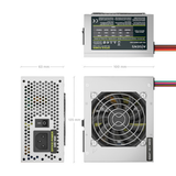 Fuente de alimentación AISENS SFX 500W OEM Plata - vista 3