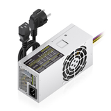 Fuente de alimentación AISENS TFX 500W con cable Plata