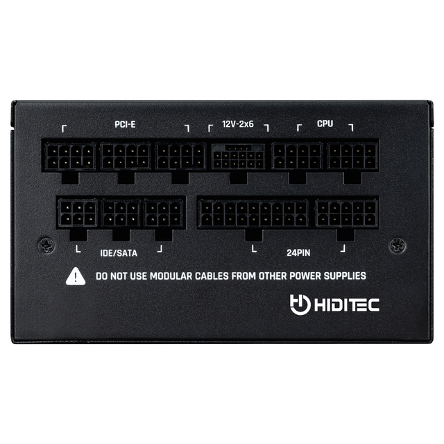 Fuente de alimentación Hiditec Full-modular GDX750 V3 80PLUS Gold ATX