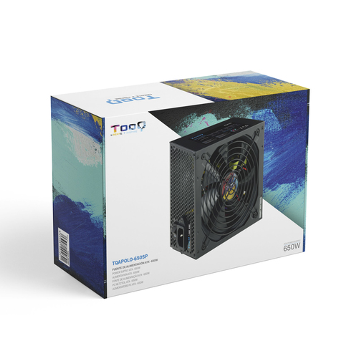 Fuente de alimentación TooQ TQAPOLO-650SP 650W - vista 7
