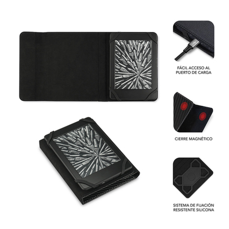 Funda para eBook Subblim SUB-CUE-1EC001 6" Negro - vista 2