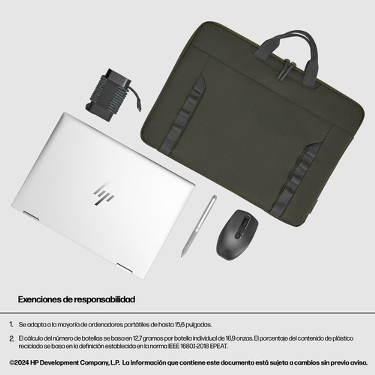 Funda para portátil HP 9J4C3AA 15,6" Multicolor - vista 3