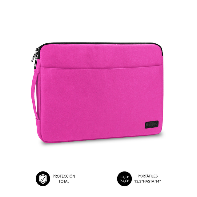 Funda para portátil Subblim SUB-LS-0PS0003 13,3"–14" Rosa