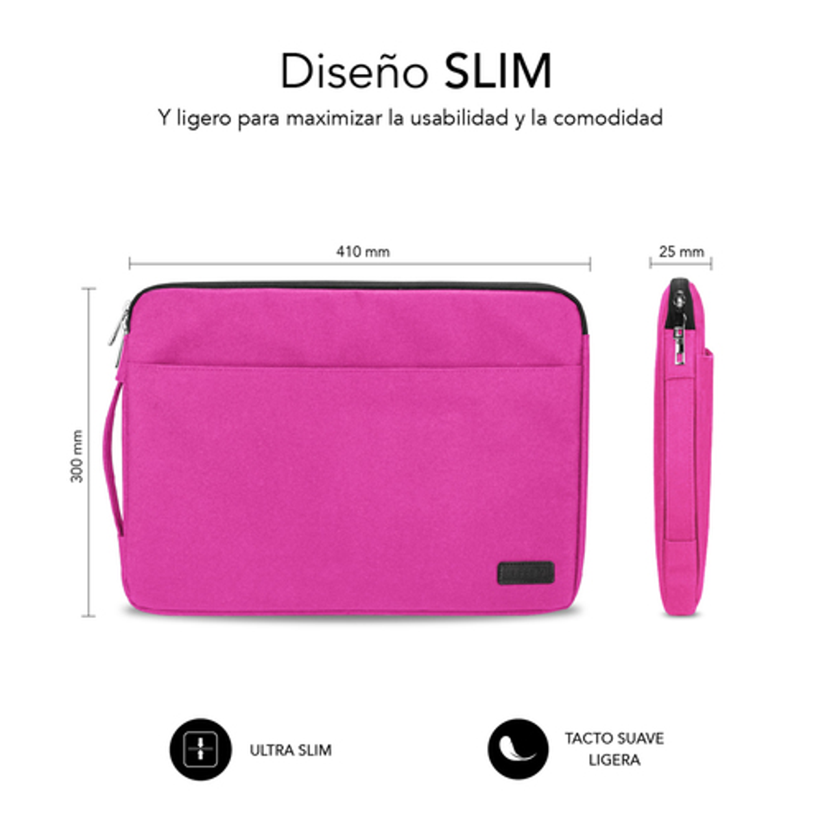 Funda para portátil Subblim SUB-LS-0PS0104 15,6" Rosa - vista 4