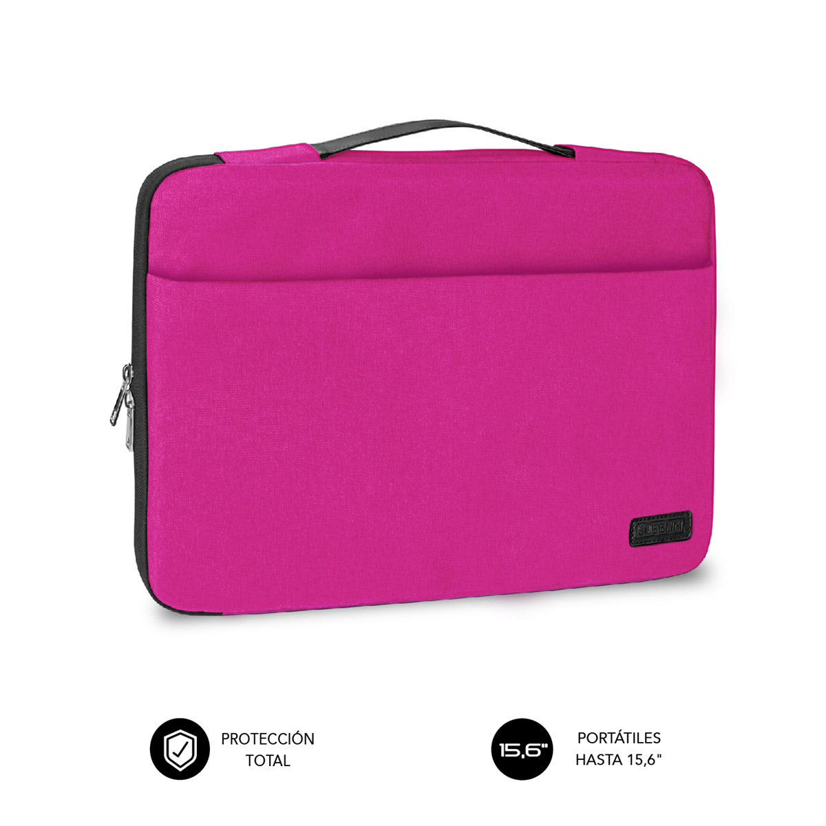 Funda para portátil Subblim SUB-LS-0TS0101 15,6" Rosa
