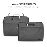 Funda para portátil Subblim SUB-LS-1BS0002 13,3"–14" Gris - vista 3