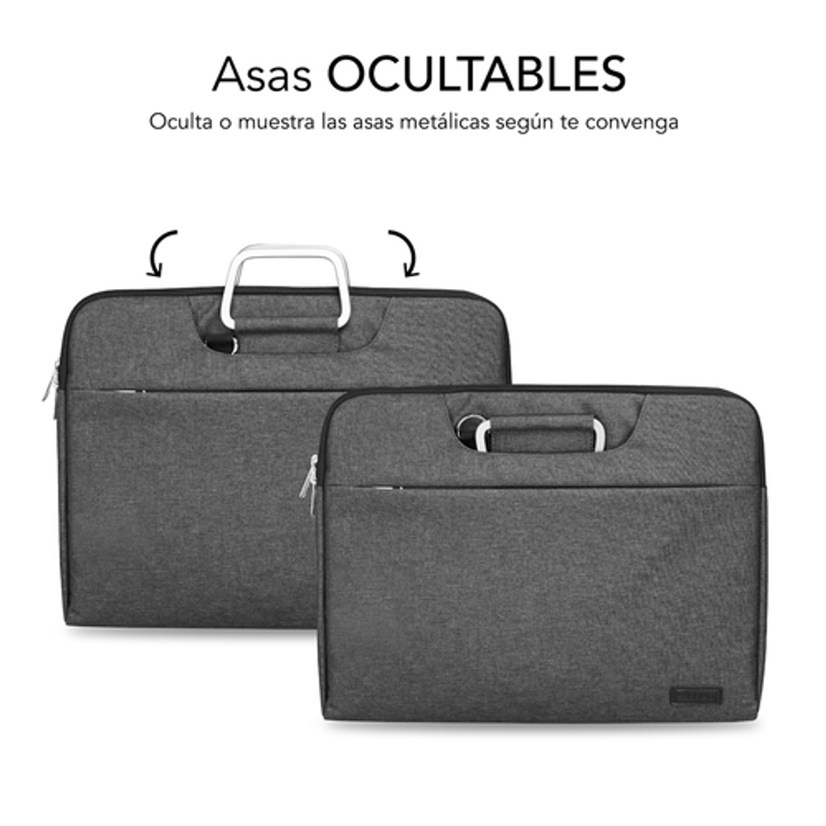 Funda para portátil Subblim SUB-LS-1BS0101 15,6" Gris - vista 3