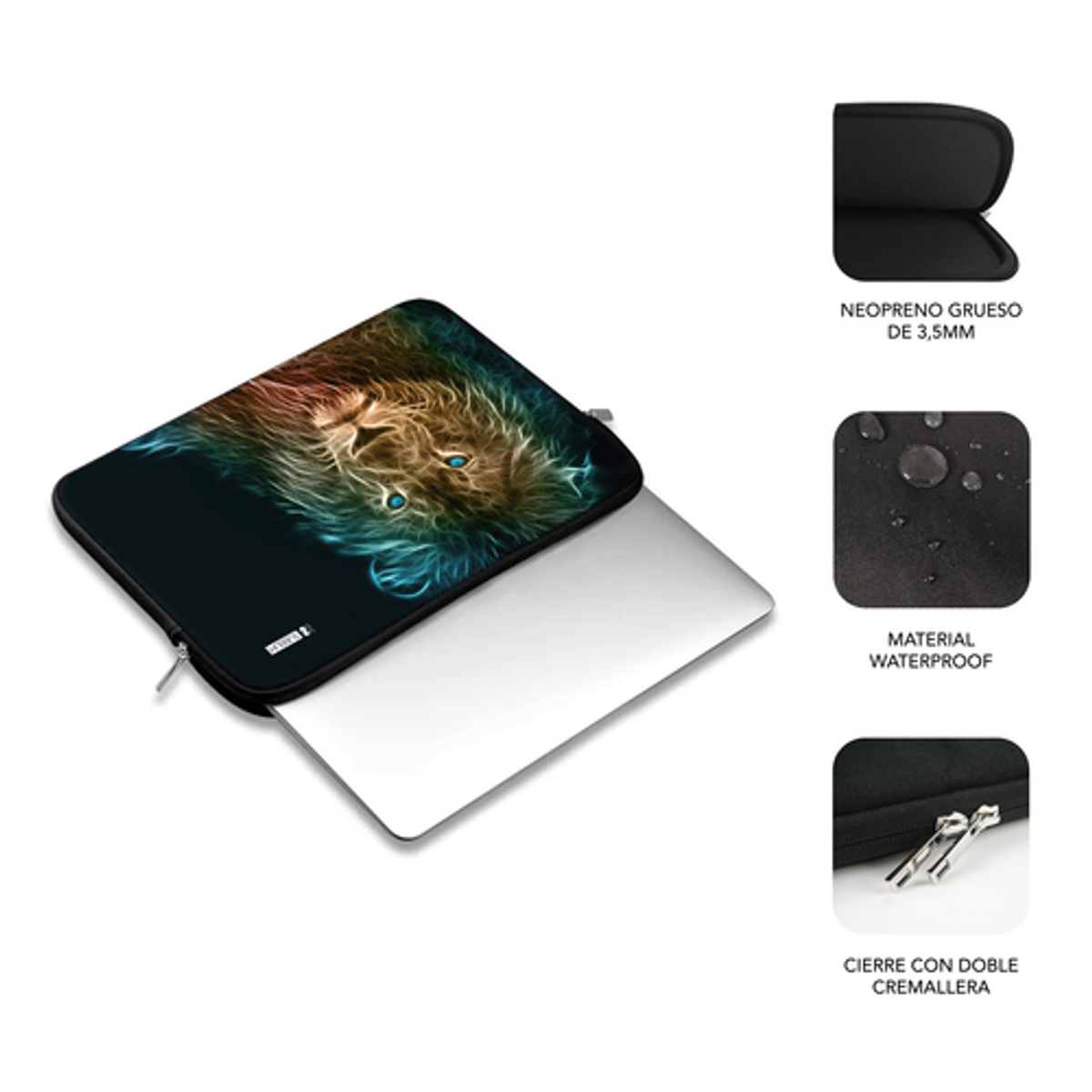 Funda para portátil Subblim SUBLS-SKIN103 13,3"–14" - vista 3