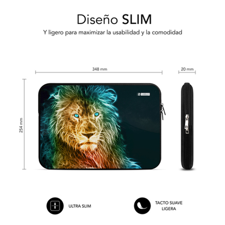 Funda para portátil Subblim SUBLS-SKIN103 13,3"–14" - vista 4