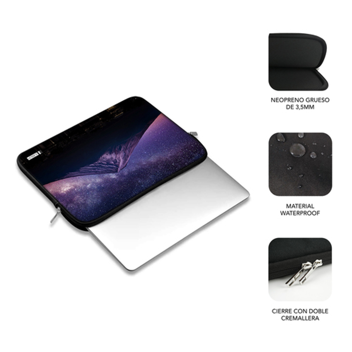 Funda para portátil Subblim SUBLS-SKIN150 15,6" - vista 3